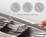 Koolzkart™ Compact Cutlery Organizer