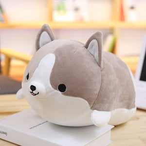 Cute Corgi Cartoon Pillow