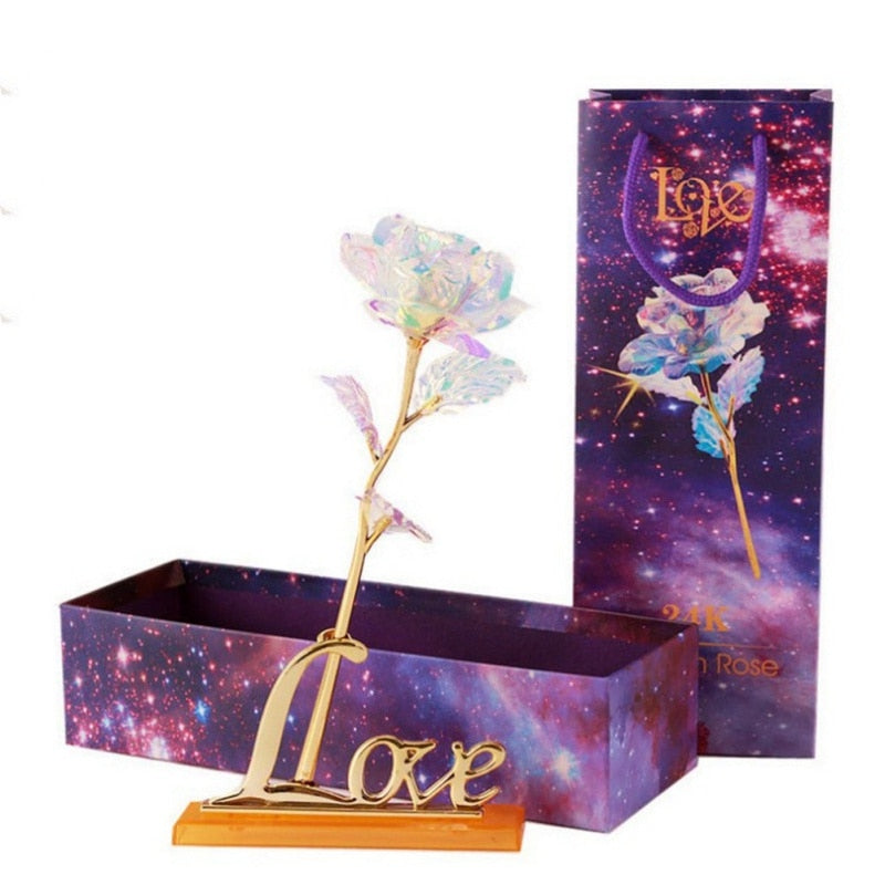 24K Galaxy Rose